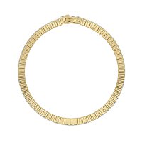 Tennis Bracelet with Round Lab Grown Diamonds 4cts Total Weight