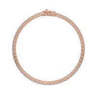 Tennis Bracelet with Round Lab Grown Diamonds 5cts Total Weight