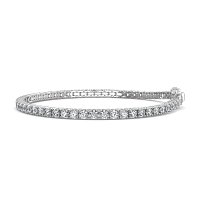 Tennis Bracelet with Round Natural Diamonds 5cts Total Weight