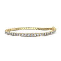 Tennis Bracelet with Round Natural Diamonds 5cts Total Weight