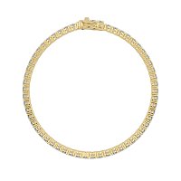 Tennis Bracelet with Round Lab Grown Diamonds 5cts Total Weight