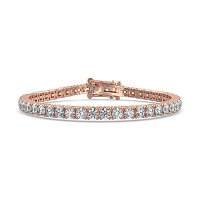 Tennis Bracelet with Round Lab Grown Diamonds 7cts Total Weight