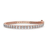Tennis Bracelet with Round Lab Grown Diamonds 7cts Total Weight
