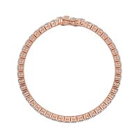 Tennis Bracelet with Round Lab Grown Diamonds 7cts Total Weight