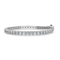Tennis Bracelet with Round Natural Diamonds 7cts Total Weight