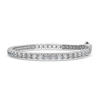 Tennis Bracelet with Round Lab Grown Diamonds 7cts Total Weight