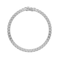 Tennis Bracelet with Round Lab Grown Diamonds 7cts Total Weight