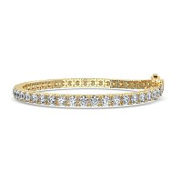 Tennis Bracelet with Round Lab Grown Diamonds 7cts Total Weight