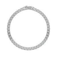 Tennis Bracelet with Round Lab Grown Diamonds 8cts Total Weight