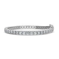 Tennis Bracelet with Round Lab Grown Diamonds 8cts Total Weight