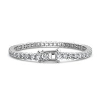 Tennis Bracelet with Round Natural Diamonds 8cts Total Weight