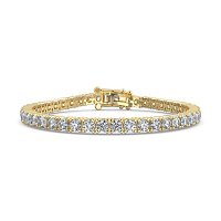 Tennis Bracelet with Round Lab Grown Diamonds 8cts Total Weight