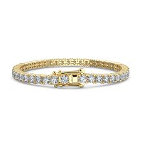 Tennis Bracelet with Round Natural Diamonds 8cts Total Weight