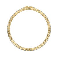 Tennis Bracelet with Round Natural Diamonds 8cts Total Weight