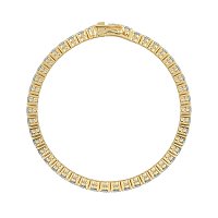Tennis Bracelet with Round Lab Grown Diamonds 8cts Total Weight