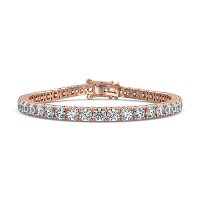 Tennis Bracelet with Round Lab Grown Diamonds 10cts Total Weight
