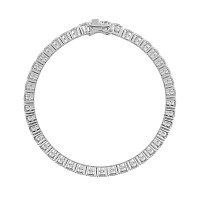 Tennis Bracelet with Round Lab Grown Diamonds 10cts Total Weight