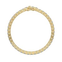 Tennis Bracelet with Round Lab Grown Diamonds 10cts Total Weight