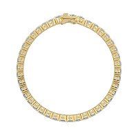 Tennis Bracelet with Round Lab Grown Diamonds 10cts Total Weight