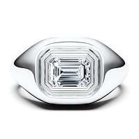 Signet Engagement Ring