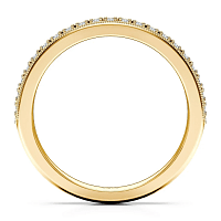 Rene Wedding Ring with Natural Diamonds 0.2ct Total Weight