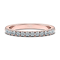 Tulip Natural Diamond Wedding Ring 0.34cts Total Weight