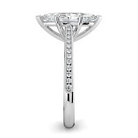 Cathedral Channel set Milgrain