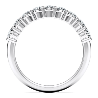 Cara GD Wedding Ring with Natural Diamonds 0.8ct Total Weight