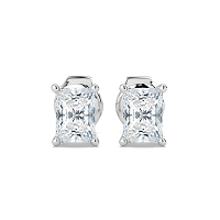 Earrings with 2 Lab Grown IGI Diamonds 1.46ct Total Weight