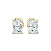 Earrings with 2 Lab Grown IGI Diamonds 1.42ct Total Weight