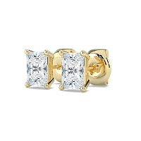 Earrings with 2 Lab Grown IGI Diamonds 1.42ct Total Weight