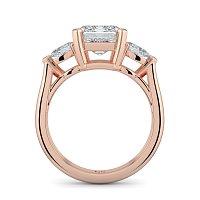 Calista 3 Stones Pear
