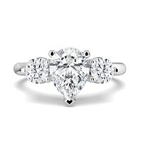 Dalia 3 Stones Round