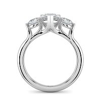 Dalia 3 Stones Round