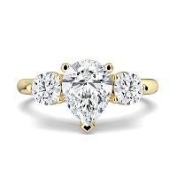 Dalia 3 Stones Round