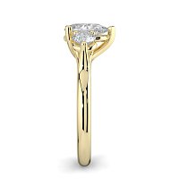 Dalia 3 Stones Round