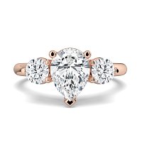 Dalia 3 Stones Round