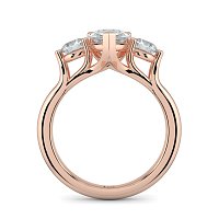 Dalia 3 Stones Round