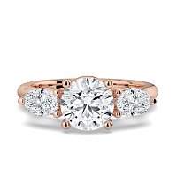 Dalia 3 Stones Oval