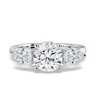 Dalia 3 Stones Oval