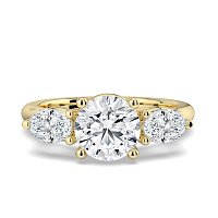 Dalia 3 Stones Oval