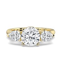 Dalia 3 Stones Pear