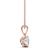 Tulip Claw Set Pendant