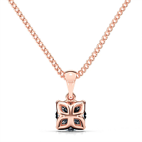 Tulip Claw Set Pendant