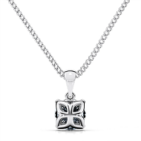 Tulip Claw Set Pendant