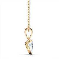 Tulip Claw Set Pendant