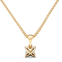Tulip Claw Set Pendant