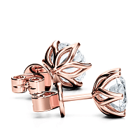 Tulip Claw Set Earrings
