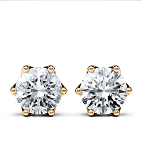 Tulip Claw Set Earrings