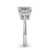 Selena 3 Stones Engagement Ring with 2.57ct IGI LG Diamonds